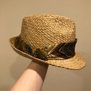 rattan hat